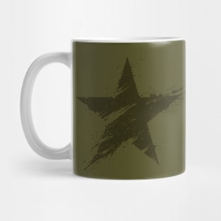 Painted Star - Army Green Mug